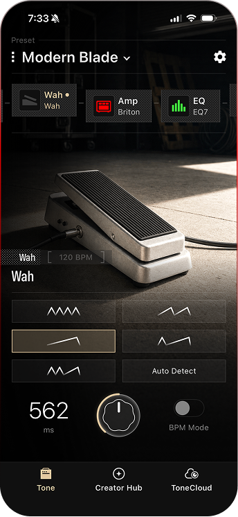 PositiveGrid's tweet photo. REACTOR 1.2.0 just dropped!

Introducing: Tone View - You can now choose how your amps and presets look. Classic View keeps your gear looking like the real thing. Expressive View gives it a more visual, mood-driven vibe. Flip between them whenever you want in Settings. Your tones don’t change, just how they look.

A few other things we tweaked:

- Three of the clean amps got new names: Dual Clean, 50’s Clean, and Classic Clean. Same sound you know, new labels.

- You can double-tap any knob to snap it back to default. Small change, big time-saver.

- We also smoothed out the UI and made things more stable.

Update now from your app store!