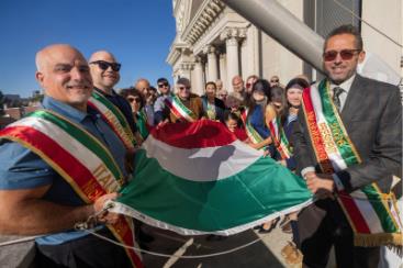 SolomonforJC's tweet photo. During October, we recognize and celebrate the generations of Italian Americans that helped build Jersey City. Happy Italian-American  Heritage Month! https://t.co/rcvGZps3Vd