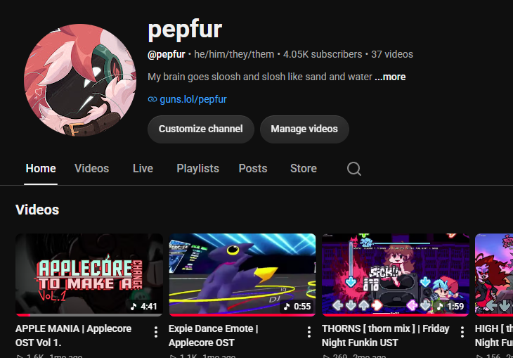 pepfurr's tweet photo. If ur someone who followed me for FNF stuff or want to see other stuff that I do i make fnf + other kinds of music on either of these now, go check it out :3

4k special for both twitter and youtube heh

https://t.co/CHTEMGiDxn
https://t.co/hGelZbnrdj https://t.co/ql3m7JvZpp