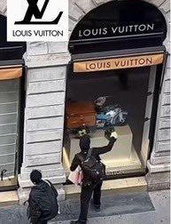 landpalestine's tweet photo. You called a smashed stores of Louis Vuitton window violence in France 

You called 20,000+ dead children in Palestine is “complicated” 

Say that out loud and listen to yourself https://t.co/fz2YJbk71w