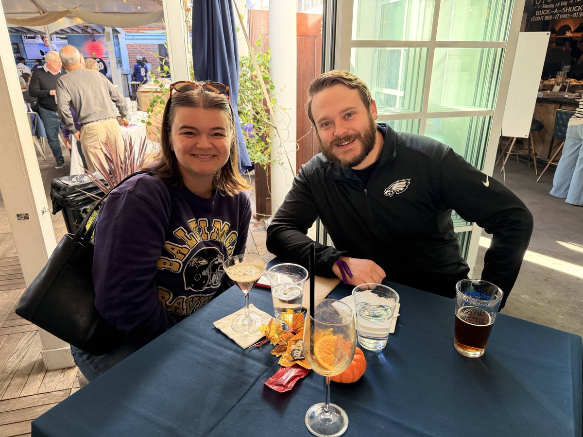 WardBolandAssoc's tweet photo. Thank you to everyone who joined WBA for our Ravens Watch Party at Ryleigh’s Oyster! 🏈

We had a great afternoon connecting with our customers, enjoying some good food, and cheering on the Ravens. Hopefully, next time we’ll have a Ravens win to celebrate! https://t.co/yjPXVhndpp