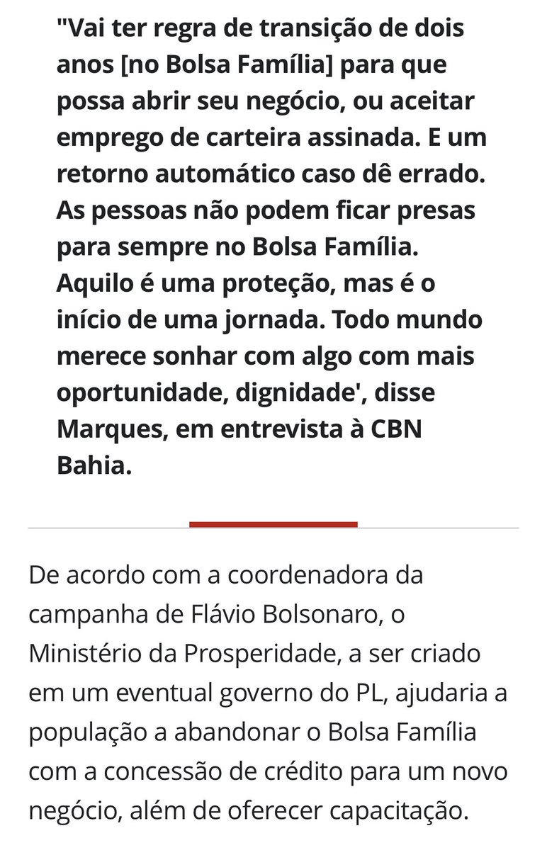 pesquisas_elige's tweet photo. 🚨URGENTE: Em entrevista ao @g1, Daniella Marques, administradora e coordenadora dos irresponsáveis programas socioeconômicos do @plnacional_, AFIRMOU QUE O BOLSA FAMÍLIA VAI ACABAR EM 12/2028 CASO FLÁVIO BOLSONARO SEJA ELEITO! https://t.co/I6BZopdzbC
