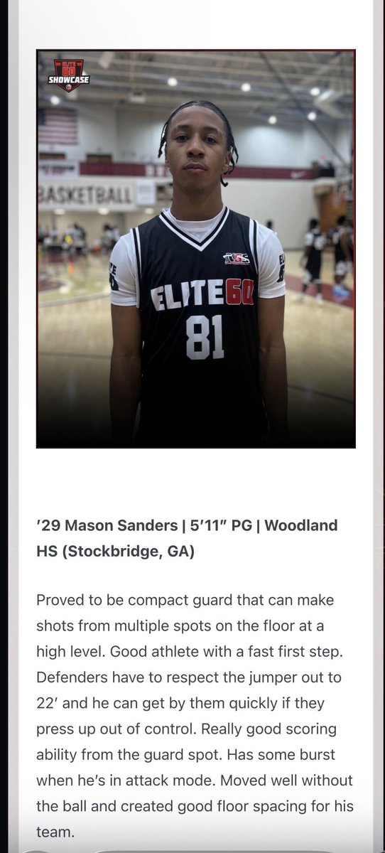 5starz_mason7's tweet photo. Write up and clips from NGS elite 60 camp https://t.co/kY5dH1ipLB