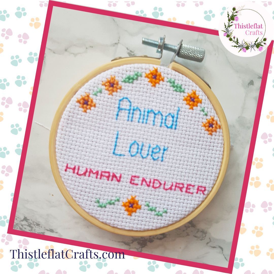 thistleflat's tweet photo. For everyone who’s ever preferred paws to people. This hand-stitched confession is for you.
Hang it proudly where those pesky human guests can see it... 😏 

https://t.co/A9os3ERNZM https://t.co/zKjsRFDuC6