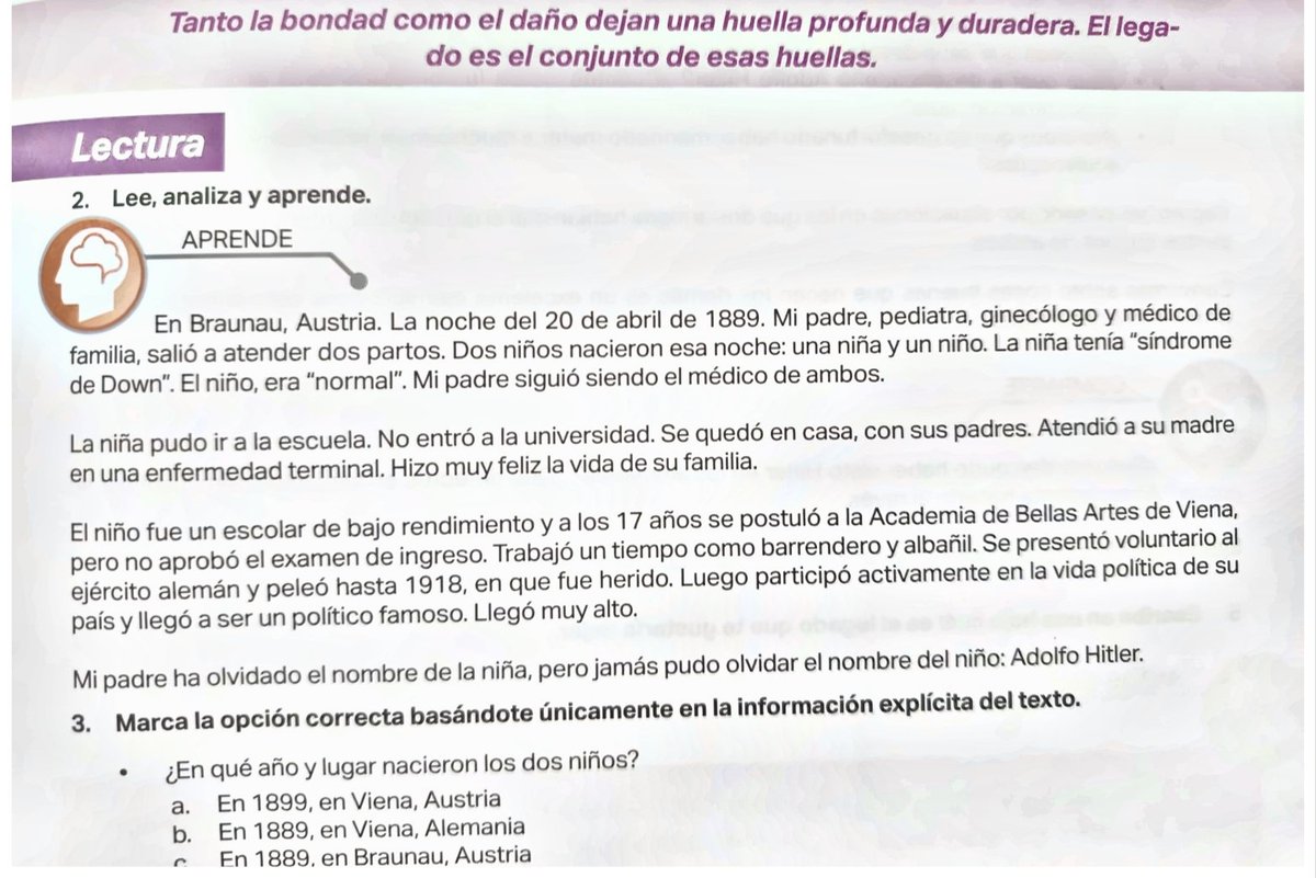 delpynews's tweet photo. ▶️"JAMÁS PUDO OLVIDAR EL NOMBRE DEL NIÑO: ADOLF HITLER" | ​😳

Esperanza Martínez criticó unos materiales educativos que serían distribuidos por el MEC.😱

"Detrás de la burrada y del odio hay un feroz negocio. Unos cuantos pillos se están aprovechando del miedo y la intolerancia para llenarse los bolsillos", cuestionó la senadora en X.📲

Vía: @esperanza_py