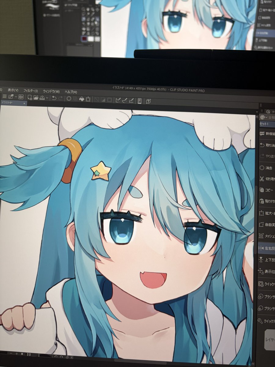 GMg0l's tweet photo. 目丁寧に描いたけどかわいすぎない❔ https://t.co/2Oen5k4B8g
