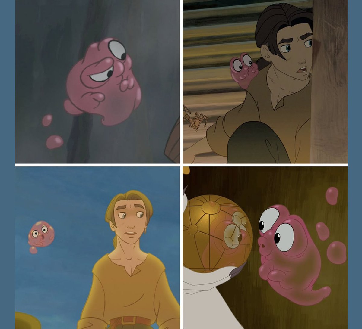 byteab's tweet photo. How it come no one made this bot

it's Morph from "Treasure Planet" https://t.co/J6pq5NO2Ll