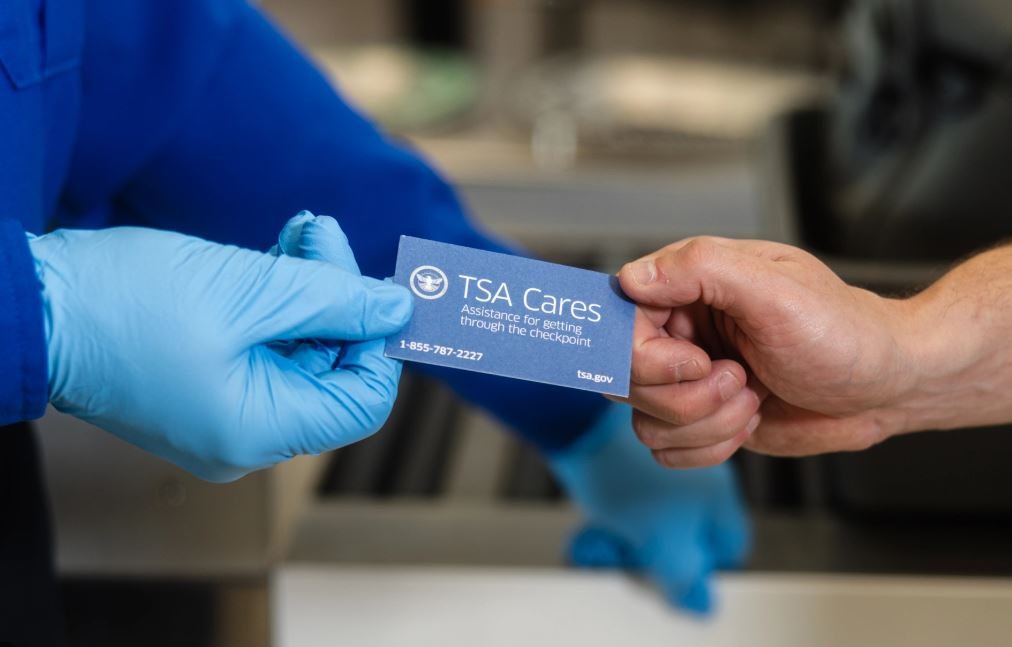 TSA's tweet photo. ... offers help for caregivers and passengers with disabilities or medical needs. Request a Passenger Support Specialist 72 hrs in advance by calling 855-787-2227. https://t.co/v1KDhbs4sA
