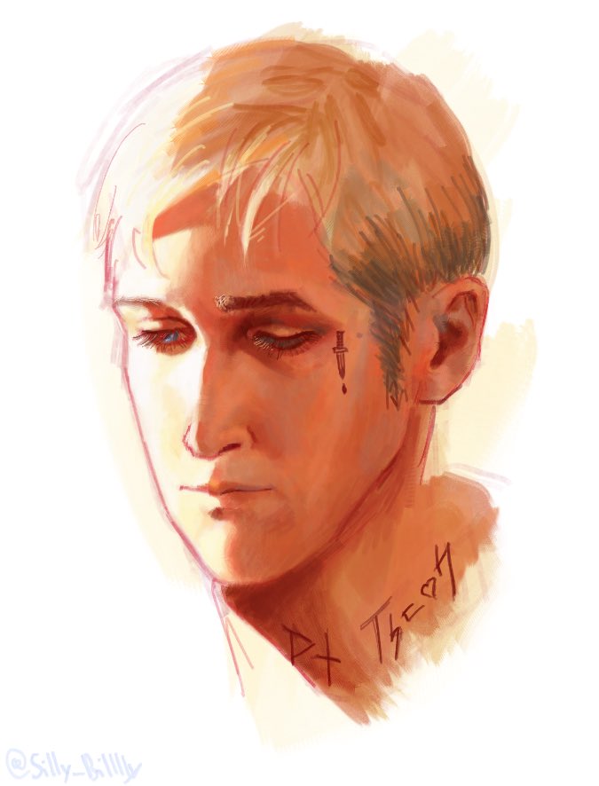 Silly_Billlly's tweet photo. @sgkg108 you draw so pretty, it's insane 
Tried something inspired by you :)
#ryangosling #agentK https://t.co/k0je6DQNI0