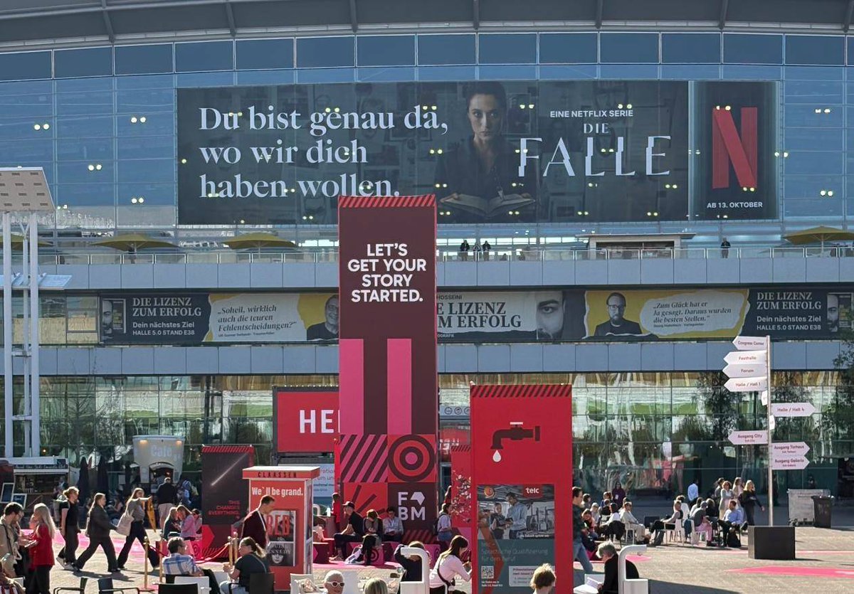 geniuslink's tweet photo. We went to Frankfurt Book Fair earlier this month. What made those conversations work wasn't a carefully rehearsed pitch.

It was being curious, asking questions, listening, and being open to possibilities we hadn't considered. https://t.co/ToLHAoIZmU