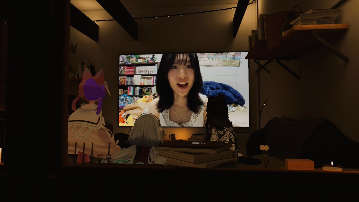 nananamtf's tweet photo. For twoで「儚い言うてるやろ」を見る三人。 https://t.co/kh75wkruGf