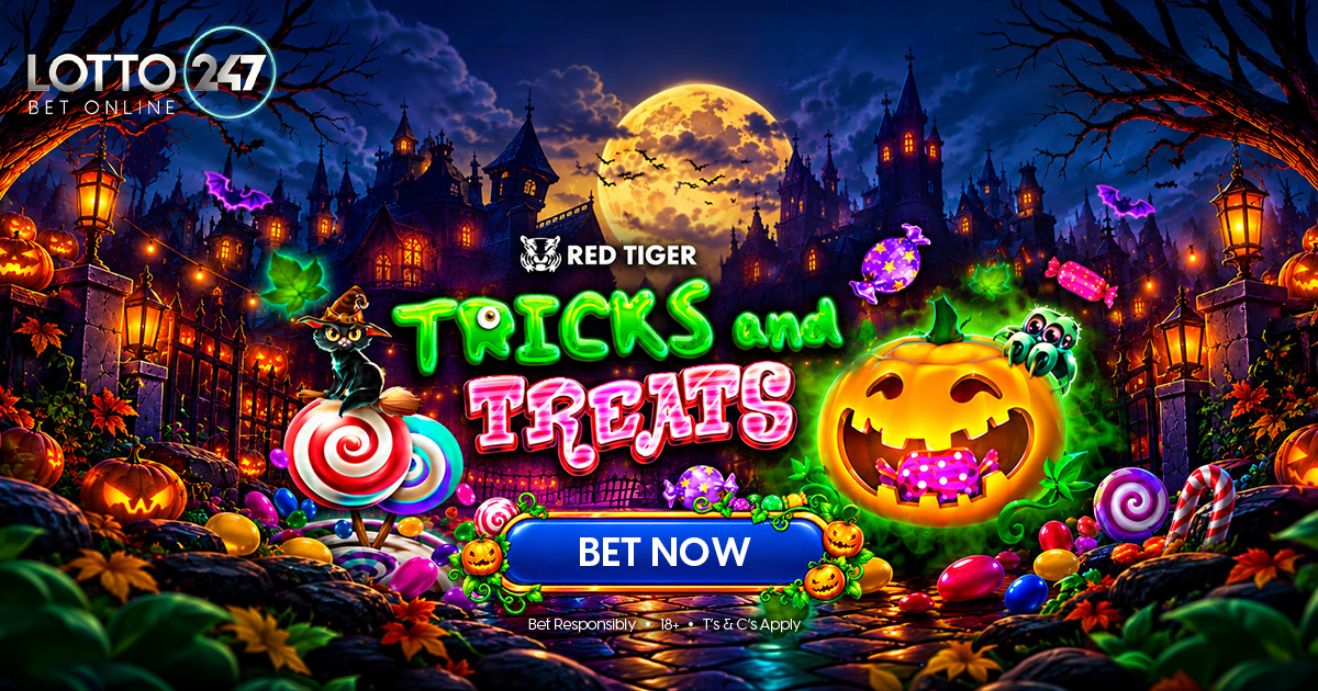 Lotto247_SA's tweet photo. More treats. Fewer tricks. We checked the fine print. π
Bet on Tricks and Treats this Halloween and see whatβs hiding inside.
#TricksAndTreats #HalloweenGames #Lotto247ZA
π©ππ¦ππ§ π¨π¦: https://t.co/LtTVBErmPs
Bet Responsibly | 18+ | Tβs & Cβs Apply https://t.co/U2louBt2AS