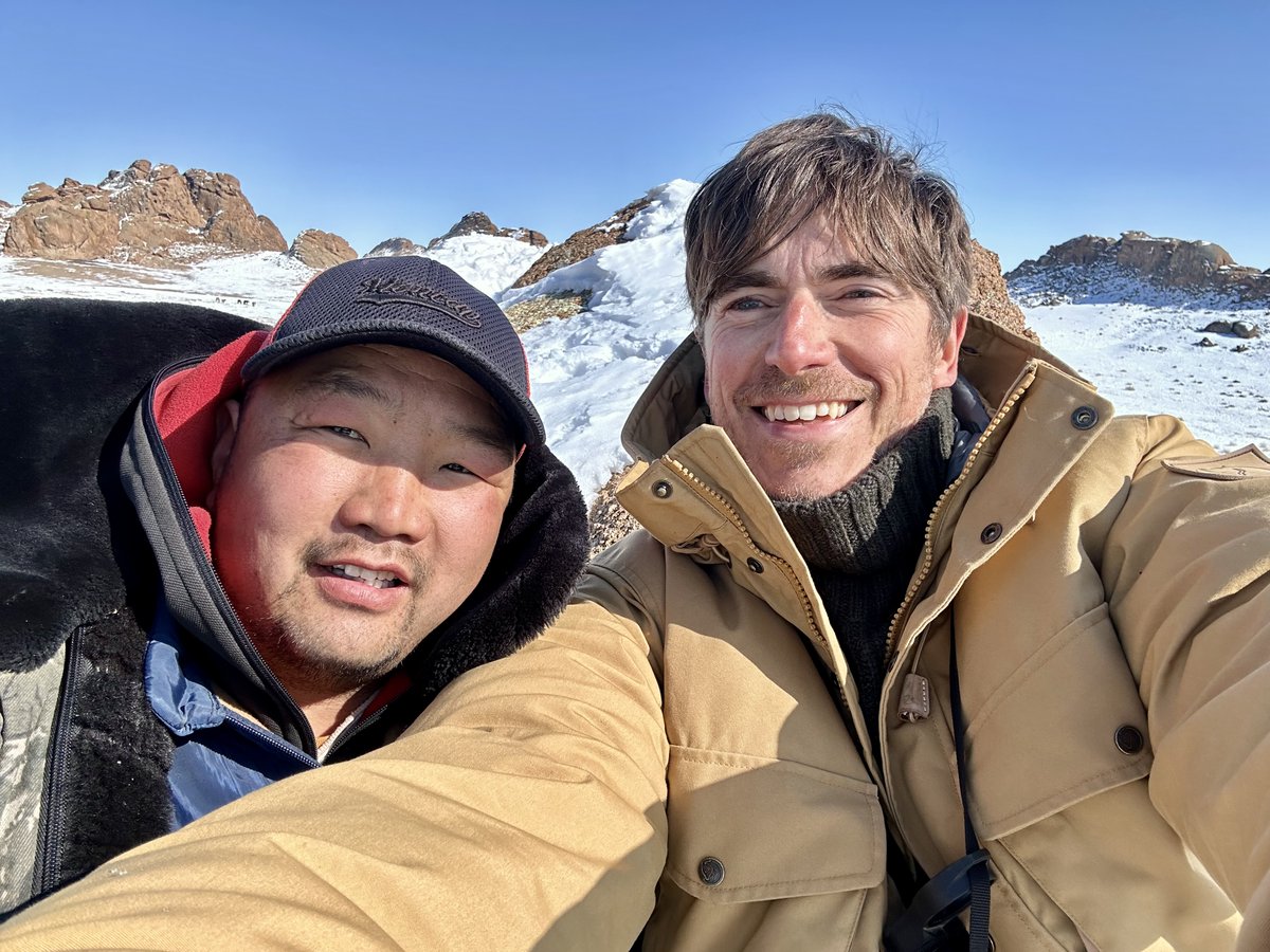 simon_reeve's tweet photo. Huge thanks and congratulations to the magnificent, stoic, sturdy, warm and wonderful team who made the #Mongolia episode of #Wilderness2 possible … 
@ericmcfarlanduk @piers_leigh Rocio Mat Uchka Bina Jolo Nurbolat Ben 
@bbctwo @bbciplayer @thegardenproductions 
. 
WILDERNESS2 series available at:
https://t.co/ffSj8kScDh
. 
#Wilderness 
#PapuaNewGuinea #SeaofCortez #Mexico #Yukon #TheYukon #Mongolia #TheGobi #TheGobiDesert