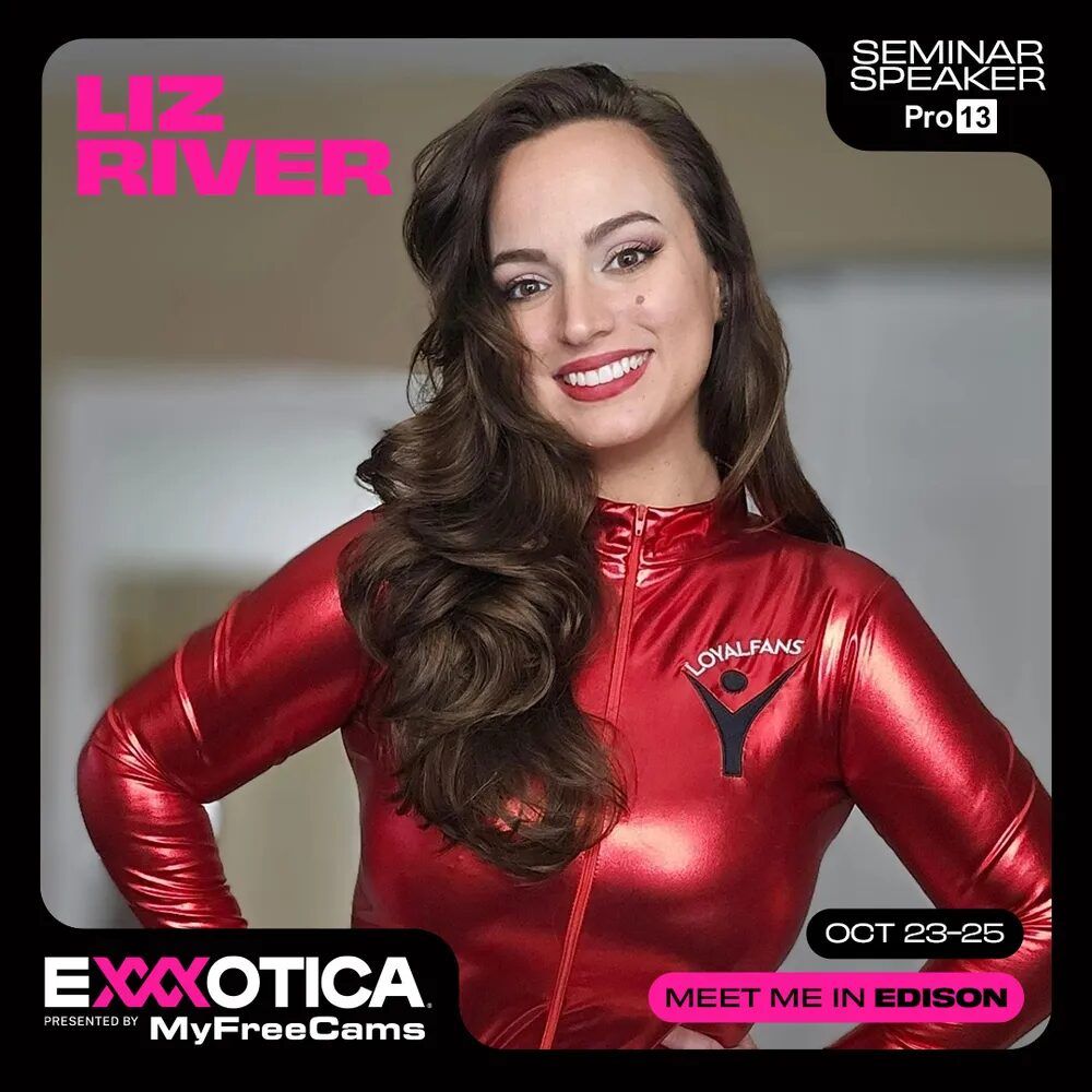 EXXXOTICA's tweet photo. New Post: Seminar: Leveling Up LoyalFans with Liz River https://t.co/05ZAr22DhP 

#Adultbusiness #AdultPerformer #Consent #Diversity #Edison_NJLocation #Inclusivity #Seminar #SexualWellness https://t.co/oA9BGW3Tld