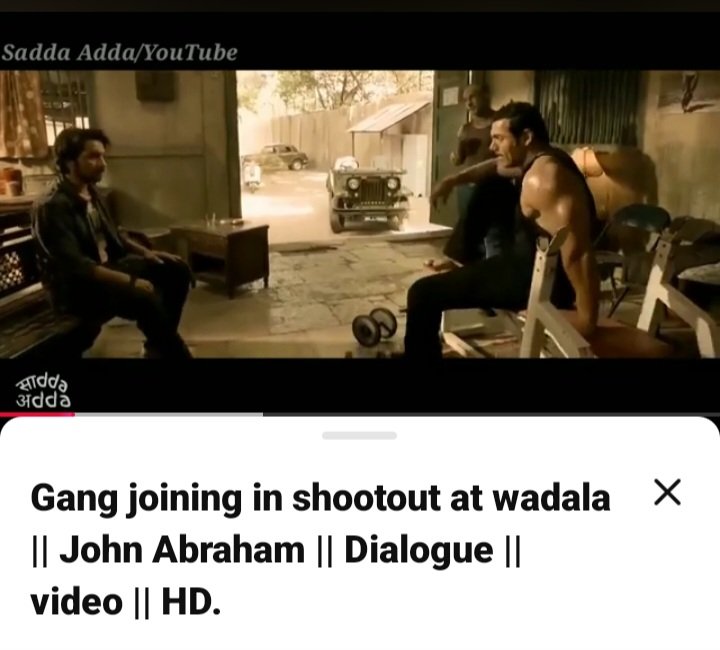 _Deep_Think's tweet photo. @ankit_k_jaat @IMinakshiJoshi @dmgbnagar @ceoup @ECISVEEP Yes John Abraham used to say Gyancho in this movie called Shootout at Wadala 

Gyancho 👇 https://t.co/IfzpxamS0P