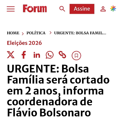 CloroEquino's tweet photo. URGENTE 🚨🚨🚨ASSESSORA DE FLÁVIO AVISA MERCADO QUE VAI ACABAR COM BOLSA FAMÍLIA EM 2 ANOS 😱😱😱 https://t.co/by15h9qXx8