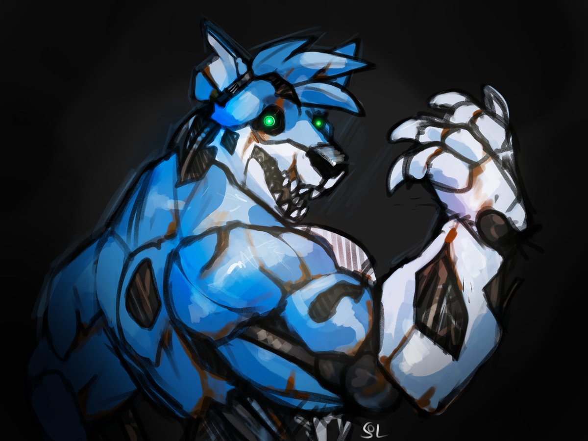 Solaxee's tweet photo. Spoopy animatronic 👻 https://t.co/GlDy0vLCGb