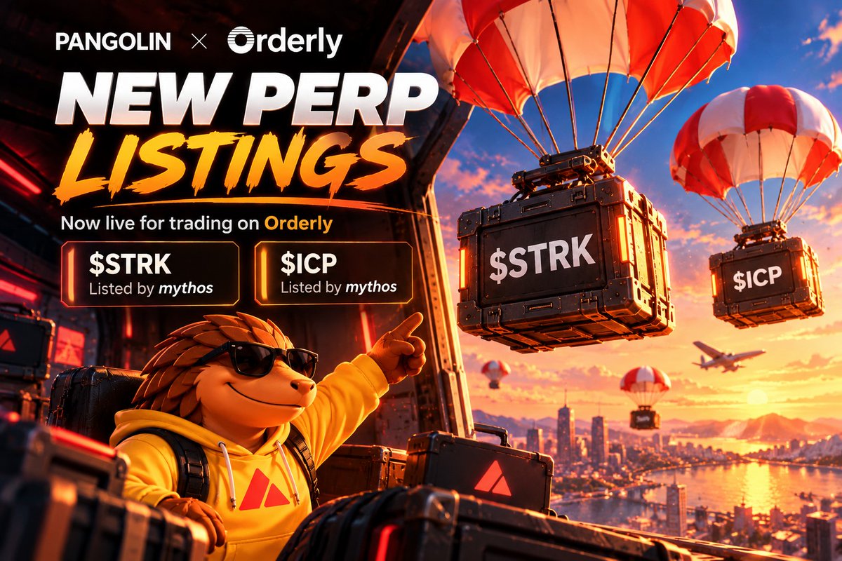 pangolindex's tweet photo. 🚨 MORE PERPS JUST LANDED! 🔥

$STRK &amp; $ICP are now live on Pangolin Perps! 🚀

Two new markets. Long or Short? Your call. 👀

Trade now 👇
https://t.co/LlcWDRXlY9 https://t.co/snr62Tytav