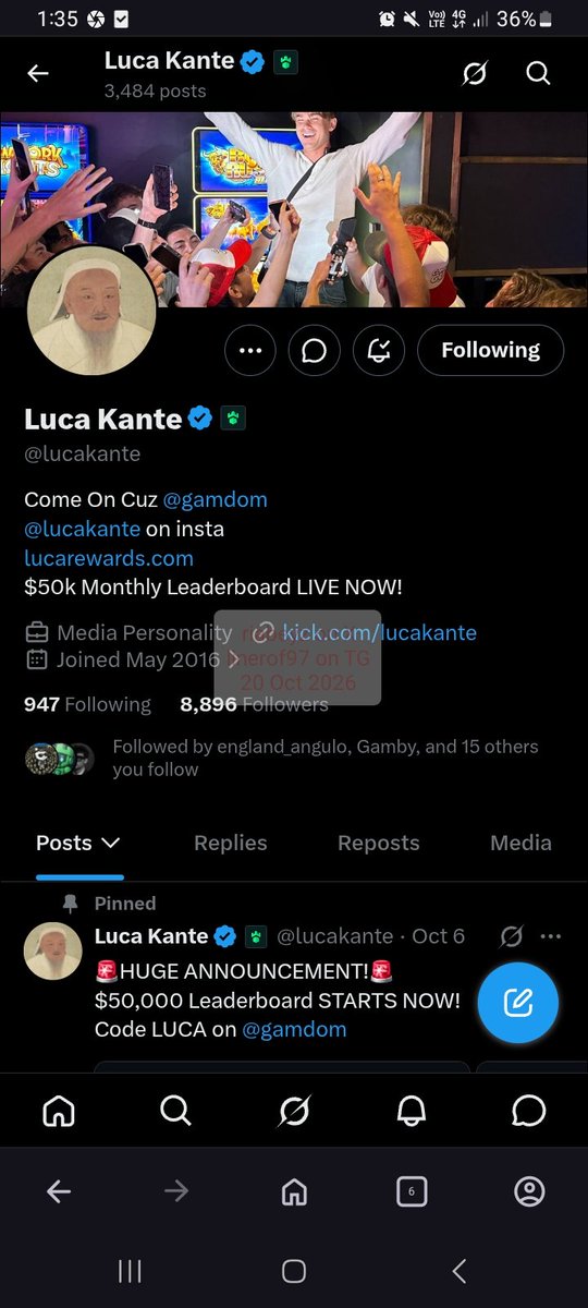 riabeyz's tweet photo. @lucakante gamdom - riabeyz

thanks a lot luca man, @lucakante ON NOTIS https://t.co/XXQHneP8Md