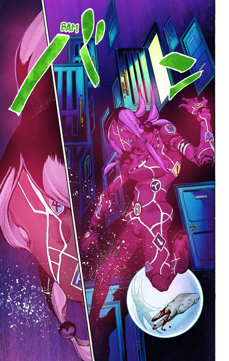 YeYeezus79's tweet photo. Lowkey the coolest stand Araki ever made https://t.co/xJ6XiBAsDL