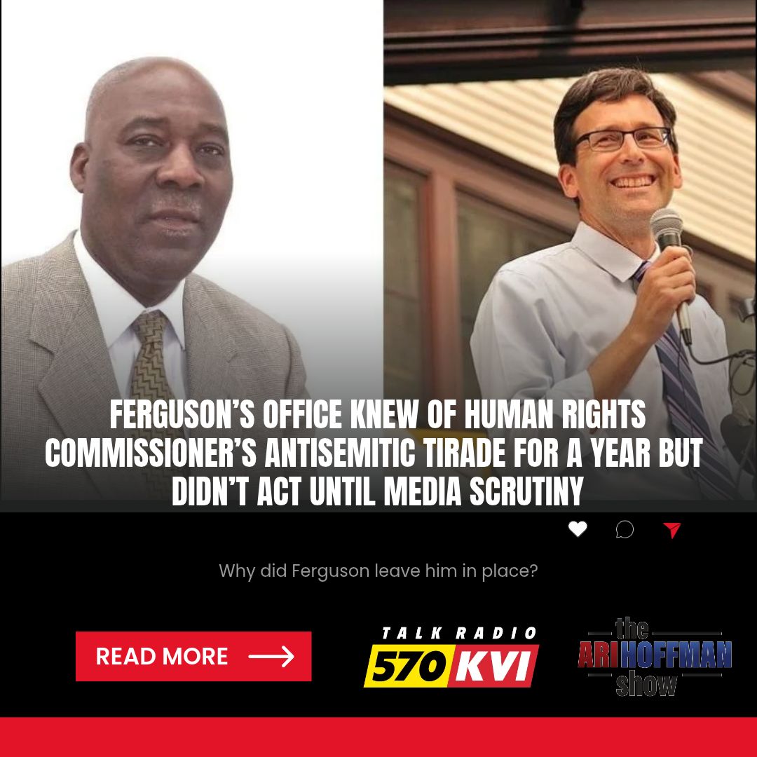 thehoffather's tweet photo. Ferguson’s office knew of human rights commissioner’s antisemitic tirade for a year but didn’t act until media scrutiny

Why did Ferguson leave him in place?

https://t.co/fMMMeLeX3c https://t.co/MoZ9BDDrtR