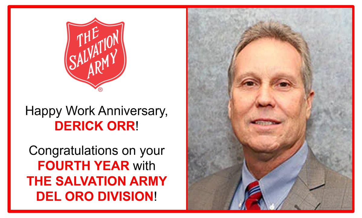 kees2success's tweet photo. Happy Work Anniversary to KEES Candidate Placement, Derick Orr! Congratulations to Derick and @salarmydeloro on celebrating this four-year milestone over the weekend! #KEESplacements #SalvationArmy #Development #DonorRelations #MajorGifts #DoingTheMostGood #California #Nonprofit https://t.co/4IEUtT2bRi