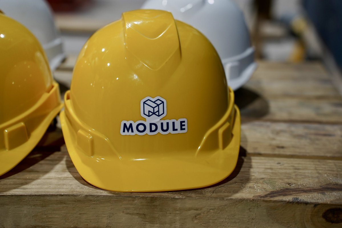 RepDeluzio's tweet photo. .@modulehousing is a manufacturing startup building modular housing that folks can afford—piece by piece, floor by floor—right here on a site in Scott Township. 

I visited with @RepSummerLee on Friday to see how Western PA is driving to restore the American Dream—one home at a time. 💪
