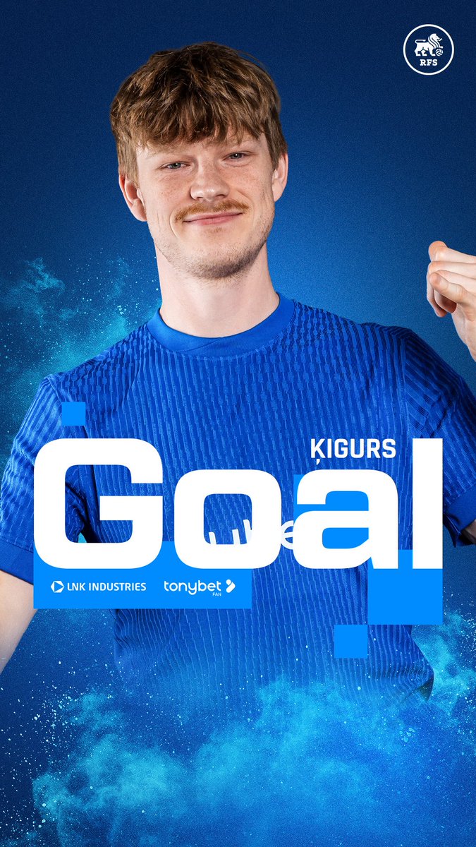 RFSDaily's tweet photo. ⚽️ 88’ VĀRTI! Tas atkal ir Ķigurs - beigta balle! 🙇‍♂️

#RFSTUK 2-0 https://t.co/iAHm9wyJAE