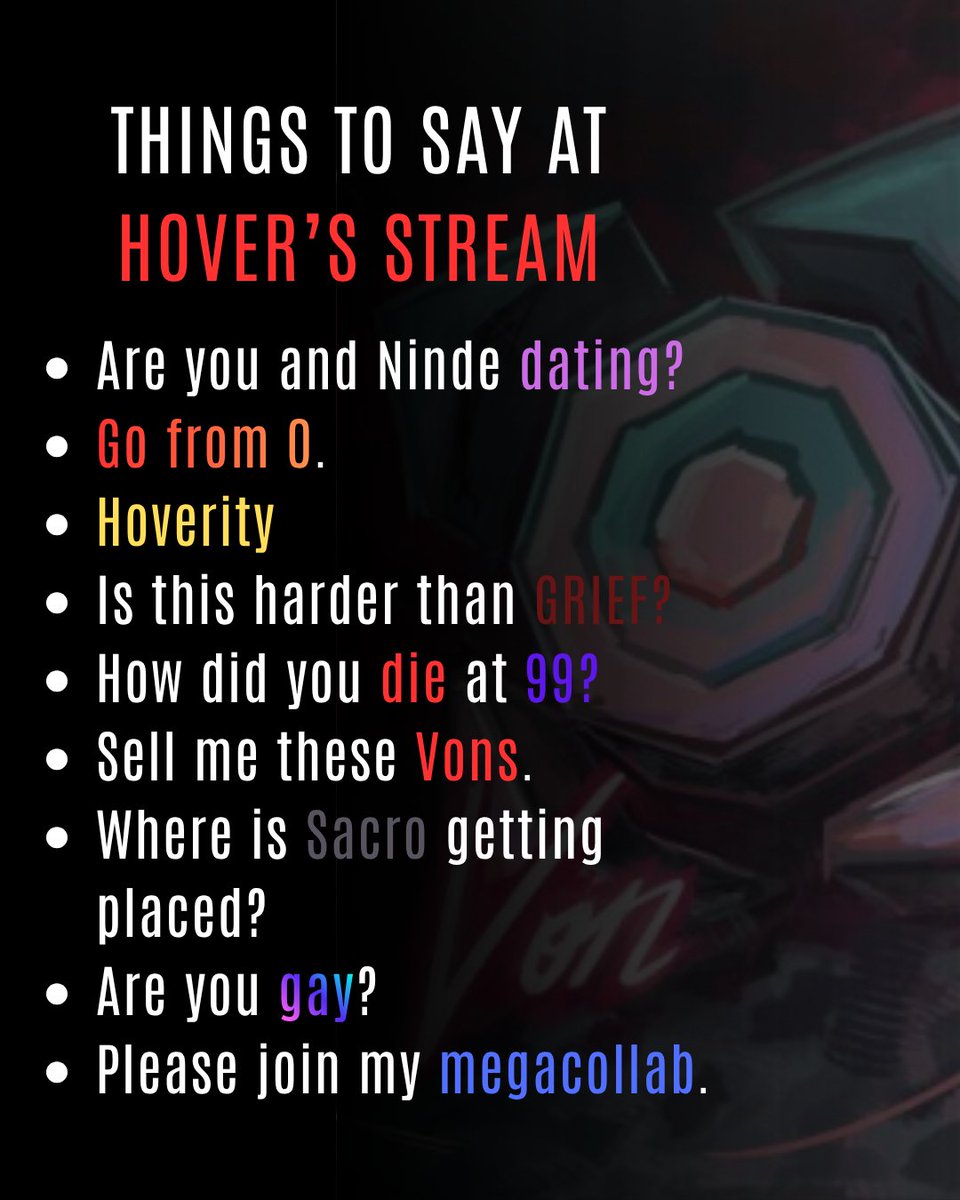 UpWrdKey's tweet photo. the long awaited sequel,,, things to say for @HoverThereal's next stream!! https://t.co/AkkOyhyKmE