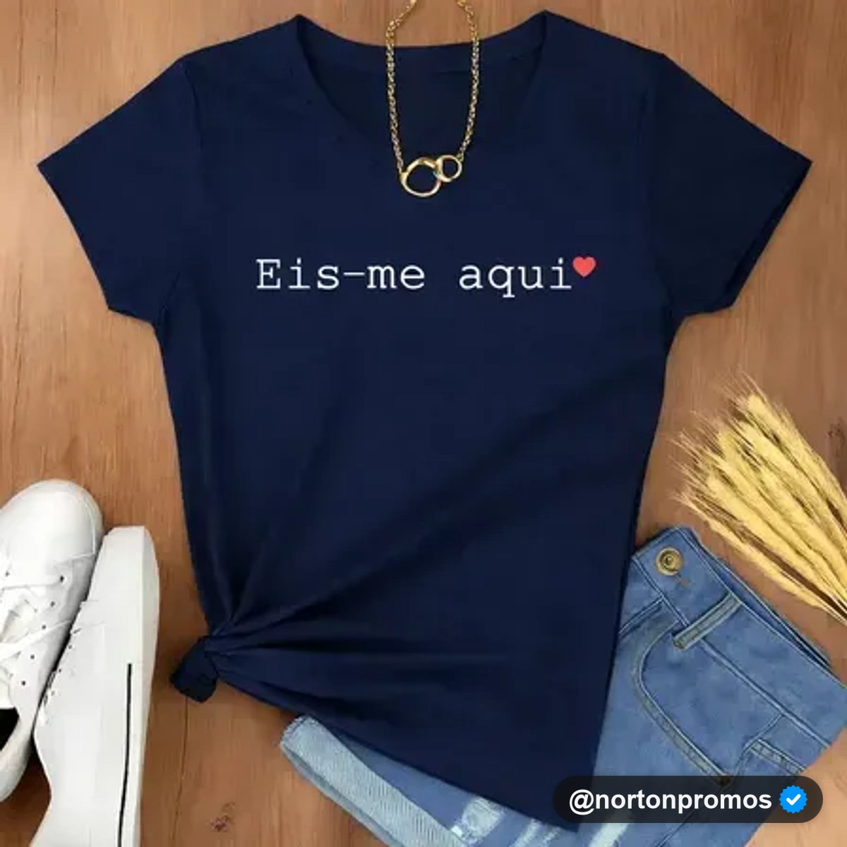 nortonpromos's tweet photo. A FÉ ESTAMPADA PARA VESTIR NO DIA A DIA

Camiseta Eis-me Aqui Moda Evangélica T-shirt Feminina Fé

DE R$ 49,90
Por: R$ 26,65

🛒 Compre aqui:
https://t.co/UshZ3wyyHC https://t.co/mIJsvbrhkp