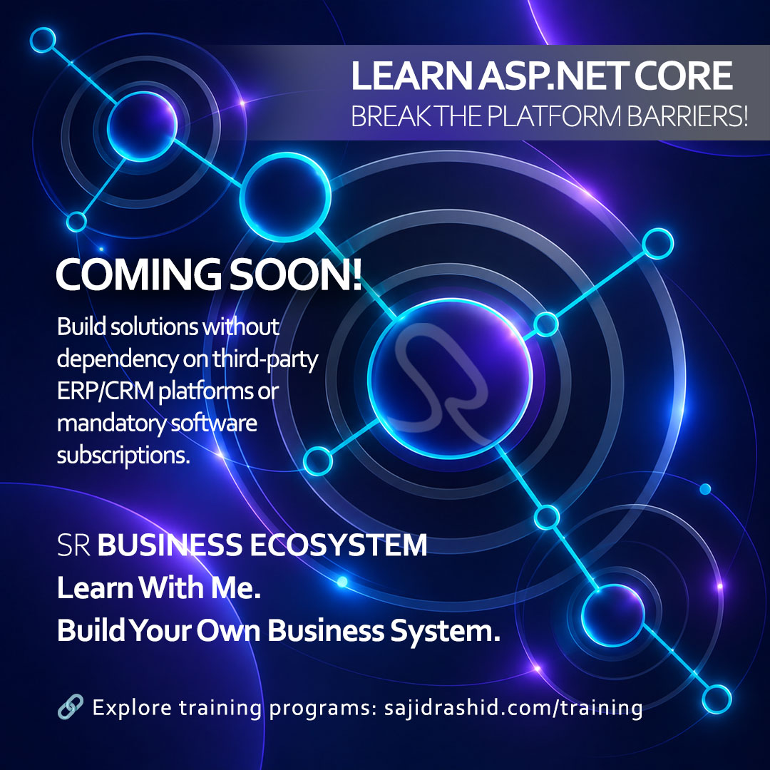 sajidrashidpro's tweet photo. 🚀 LEARN https://t.co/awR3RvrYLt CORE | BREAK THE PLATFORM BARRIERS!
LEARN. EXPERIMENT. DEVELOP. DEPLOY.
🔗 Explore :
https://t.co/r5azVYsDLz
#LearnASPNETCore #ASPNETCore #CSharp #SQLServer #SoftwareDevelopment #HandsOnTraining #ERP #CRM #DigitalTransformation #CrossPlatform https://t.co/CdmR7XCecB