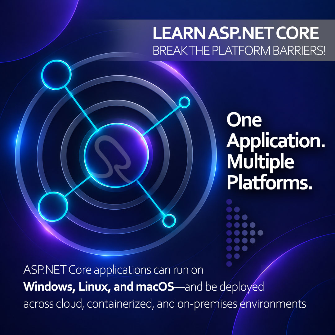 sajidrashidpro's tweet photo. 🚀 LEARN https://t.co/awR3RvrYLt CORE | BREAK THE PLATFORM BARRIERS!
LEARN. EXPERIMENT. DEVELOP. DEPLOY.
🔗 Explore :
https://t.co/r5azVYsDLz
#LearnASPNETCore #ASPNETCore #CSharp #SQLServer #SoftwareDevelopment #HandsOnTraining #ERP #CRM #DigitalTransformation #CrossPlatform https://t.co/CdmR7XCecB
