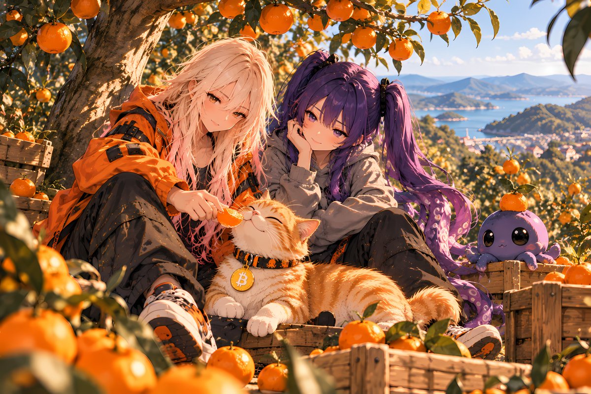 0ctochan's tweet photo. chillin' with Satsu https://t.co/zqQCa2xHzt