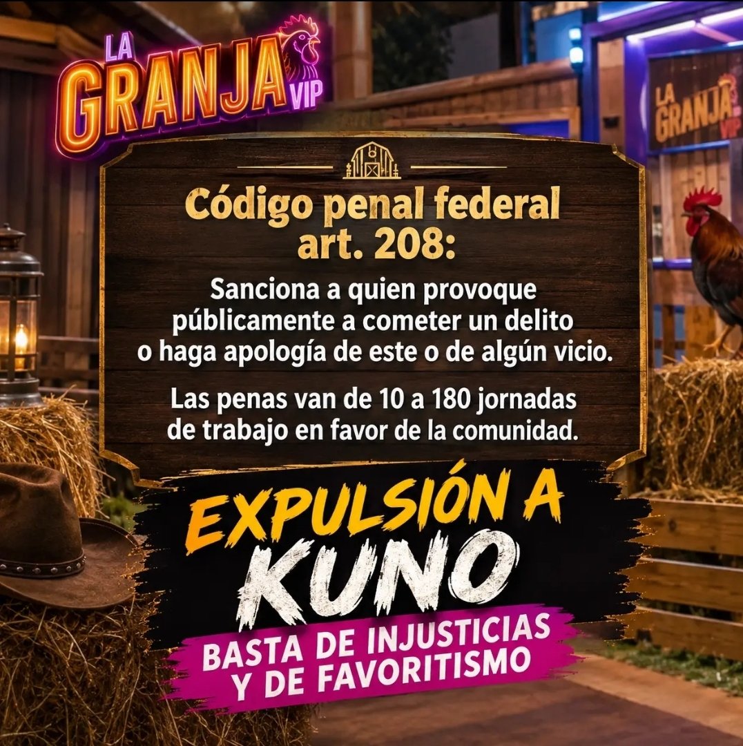 Chismecito67463's tweet photo. #JusticiaparaPIMPI
#FraudeEnLaGranja 
#LaGranjaVIPFraude
#LaGranjaFraude
#LaGranjaDelFraude
#LaGranjaEliminación
#LaGranjaGala https://t.co/yVJsHGwx3H