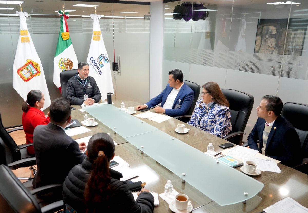 CODHEM's tweet photo. 🔎 Hoy llevamos a cabo la instalación del Comité de #Transparencia de la #CODHEM, órgano responsable de supervisar los procedimientos para atender las solicitudes de acceso a la información y garantizar que su tratamiento se realice conforme a la ley.

#MásCercaDeTi https://t.co/nD7pwBcqrv
