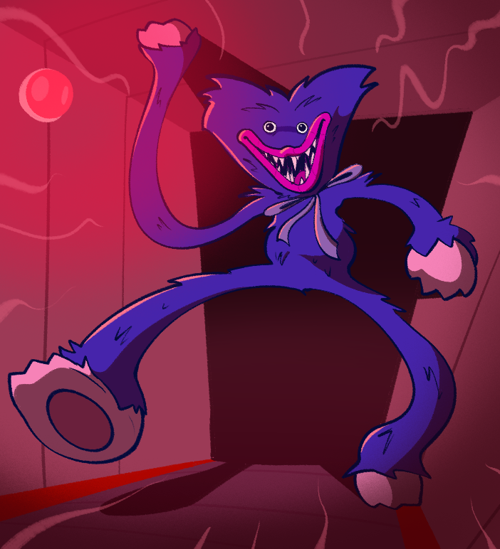 RedDrawsStuff's tweet photo. dude can you go poppy playtime somewhere else https://t.co/mVhfQJuIWh