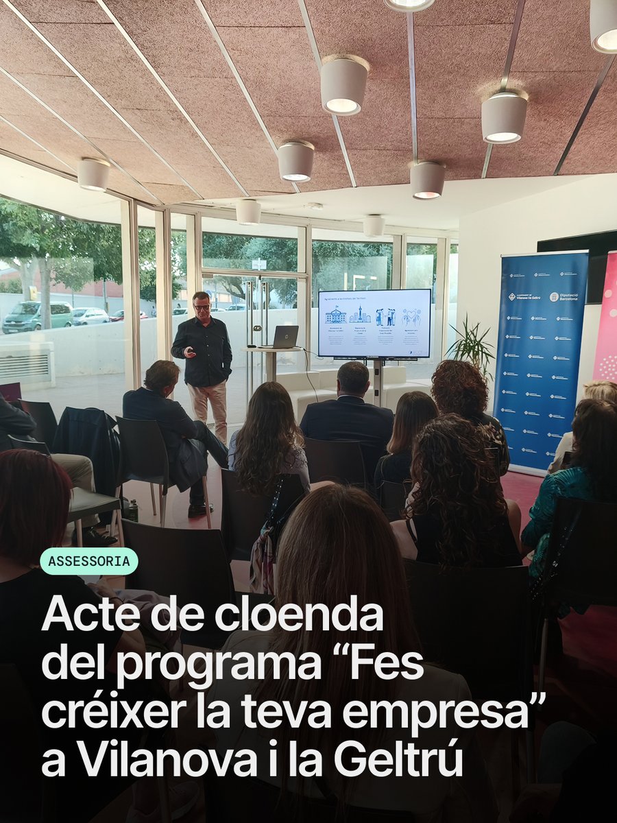 SecotCatalunya's tweet photo. 🎯 Posem el punt final a una nova edició de “Fes créixer la teva empresa”! https://t.co/xwQ3PGlzuX
