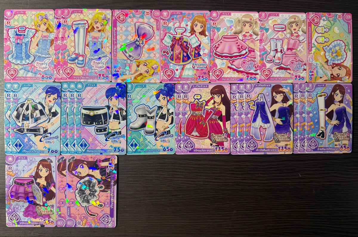 Togateya_0807's tweet photo. アイカツアンコール 交換

譲▶︎画像1〜4

求▶︎リプのもの

らきちゃん1枚だけ初期キズあります😿
お気軽にお声掛けお願い致します💖

 #アイカツアンコールカード交換  
 #アイカツアンコール https://t.co/zfbjuYUKDx