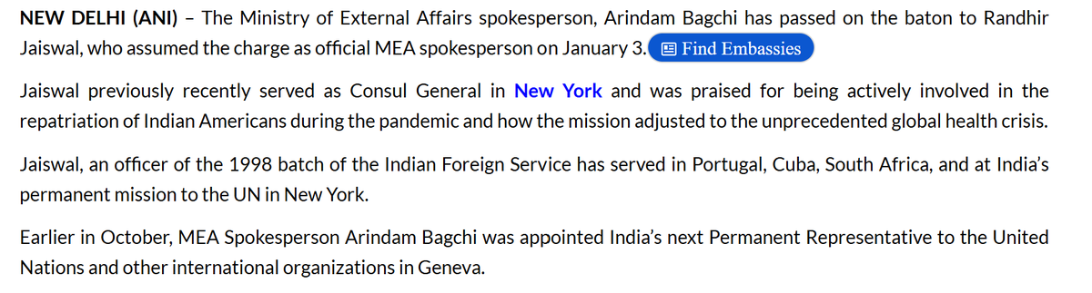Jakedhaa's tweet photo. Dear @SecRubio @JDVance @SecWar @SecMullinDHS @realDonaldTrump @Republicans 

FYI- Indian Spy living in NYC to meddle US elections
his name is Randhir Jaiswal

If you don't take quick action on him, we will lose to Indians, they wanted to take over the country. Please wakeup and act