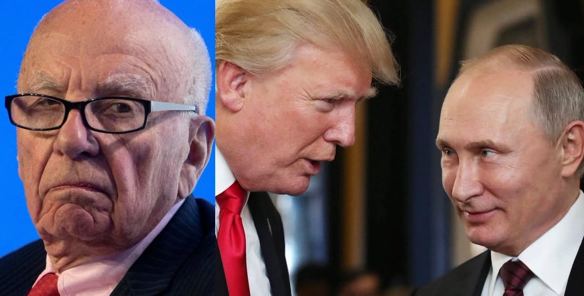 OccupyDemocrats's tweet photo. BREAKING: BETRAYAL! Trump’s Russia sanctions waiver is so DANGEROUS that even the Murdoch media empire is turning against him.

When the multi-tentacled right-wing propaganda machine that is the Murdoch family empire is calling you out for cozying up to the condemnable Russian dictator Vladimir Putin, you may have finally gone too far.

The Wall Street Journal’s editorial board just unloaded on Donald Trump for waiving tariffs and sanctions on Russia that were enacted in a law that passed the Senate 86-11. That law gave Trump 30 days to impose tariffs of up to 500 percent on Russian imports, plus duties of up to 100 percent on major buyers of Russian oil and gas, including China and India.

More tariffs? Who could imagine that Trump would ever object to a law that gave him MORE tariff power?

Trump, however, signed an executive order two days before the new law took effect, nullifying the punitive tariffs instead. The executive order also suspends sanctions on Russian officials, state bodies, banks, energy companies, and the ships Moscow uses to dodge restrictions. Trump’s only explanation for the move was that he believes that it’s in the “national interests” of the United States.

We could think of a few more possible reasons, including keeping Putin happy enough to prevent him from releasing the rumored “kompromat” he has been compiling on the American president for decades, and the potential business deals for Russian natural resources that could enrich Trump and his family immensely.

The Journal wasn’t buying Trump’s excuses either. “The opposite is true,” the editorial said. It accused Trump of sticking “a shiv in the back” of the late Sen. Lindsey Graham’s legacy, and said Trump is now “Mr. Putin’s best friend in the world, after perhaps China’s Xi Jinping.”

Reality delivered its own verdict almost immediately. Russia launched one of its largest attacks on Ukrainian energy infrastructure, hitting more than 15 power generation and transmission facilities, just days after Trump announced an “energy ceasefire.” The Journal says Ukraine honored the pause until it was clear Russia hadn’t, yet Trump kept blaming Kyiv. Afterward, Trump said he believed Putin was willing to make a peace deal while questioning whether Zelensky was.

Zelensky said the decision “definitely helps only the Russians. It only fuels their satisfaction and their desire to keep killing people.” Sen. Richard Blumenthal, who helped write the law, said Trump “stands on the side of a bloodthirsty thug & the enablers of Russia’s war machine.”

The Journal argued that “Trump wants Ukraine to surrender on Mr. Putin’s terms.” Meanwhile, Trump has sharply cut military aid to Ukraine, and envoy Steve Witkoff has made at least two trips to Moscow in the past year. The Journal said Trump has been “courting Mr. Putin” but “to no avail.”

The Journal’s editorial board issued a stark warning for Congress: after the Nov. 3 election, there needs to be “a bipartisan reckoning” over Trump’s “budding alliance with the Kremlin.” We say, why wait?

When Fox News’s corporate cousins are demanding accountability, the question becomes how long Republicans in Congress can stay quiet and — even more crucially — can the Trump administration survive without the support of the media behemoth that led to its initial success at the polls.

Please like and share to delight in the sight of Trump being abandoned by his media allies!