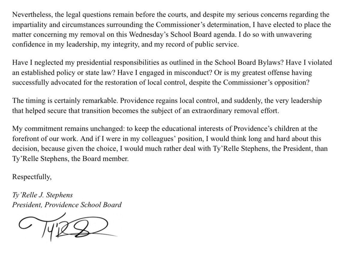 DanMcGowan's tweet photo. Quite a statement from the president of the school board. https://t.co/CaFurznagl