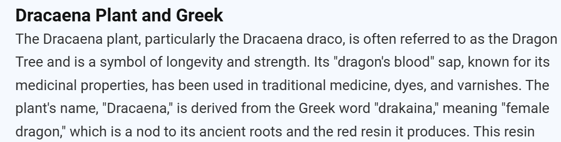 DracaenaStan's tweet photo. Its one of the names people have found meaning in, like myself. Obviously the dragon part is self explanatory, but I also like it because all of the other mother figures are well-known flowering plants (Lilly, Petunia, Molly and Narcissa). Dracaenas only flower very rarely under perfect conditions. ITS PEAK! #Malfoid #Dracaena #Yearning
