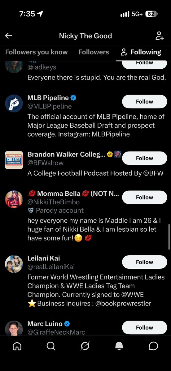 Joey_Hoops's tweet photo. @nickythegood Is that worse than Nikki Bella fan accounts? https://t.co/4uUyBQzYjw
