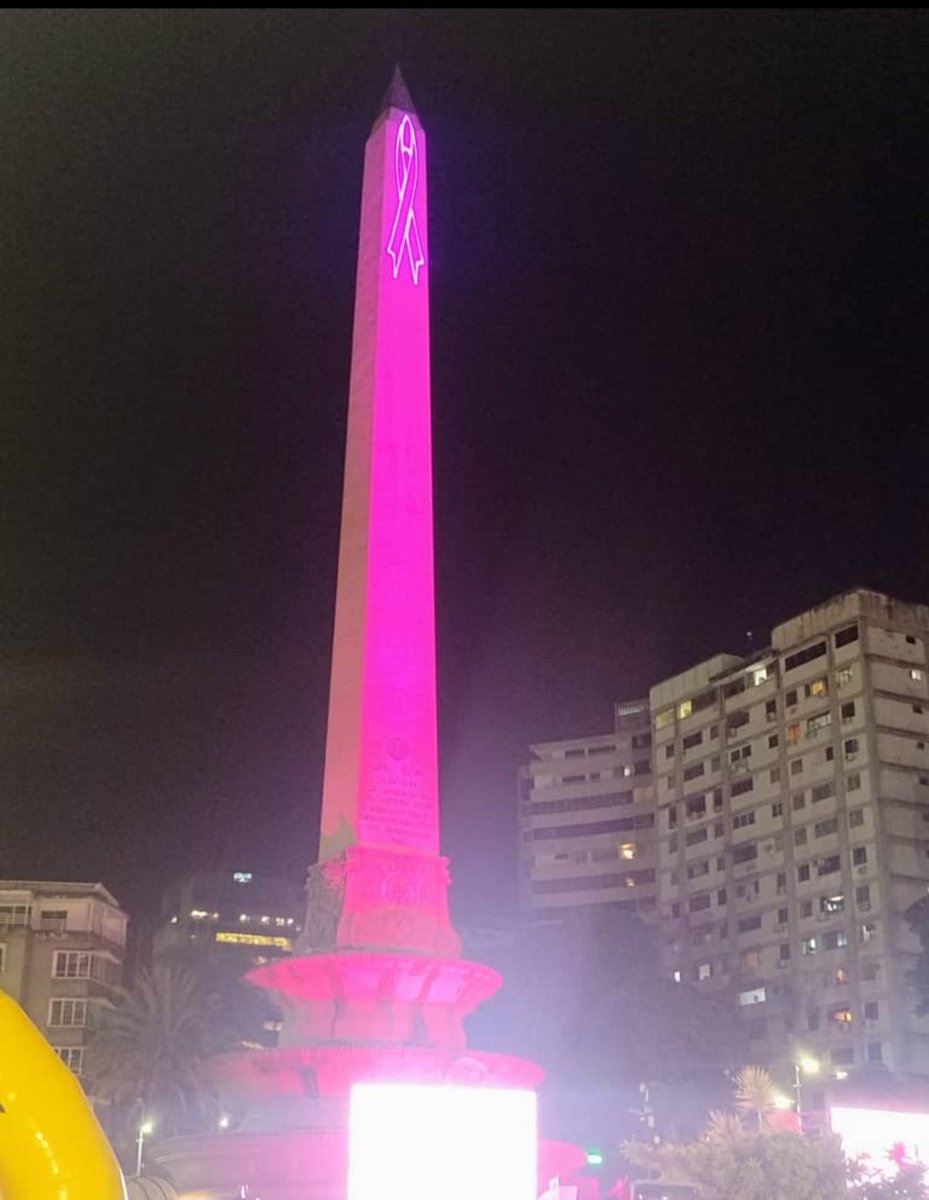 solanojuanc's tweet photo. 19Oct El Tradicional Encendido del Obelisco de Plaza Altamira.
Todos en la Lucha contra el Cáncer!
@Chacao 
#LuchaContraElCáncerDeMama https://t.co/2Zx4c2EX6e