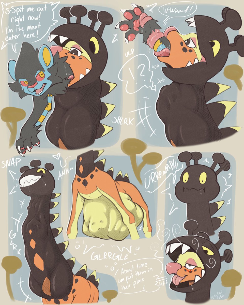 ArkailArt's tweet photo. Voretober 2026 Day 24: Rules
Sometimes the rules are meant to be broken. Even those of the food chain~
#voretober #voretober2026 https://t.co/onDmfQYZKu