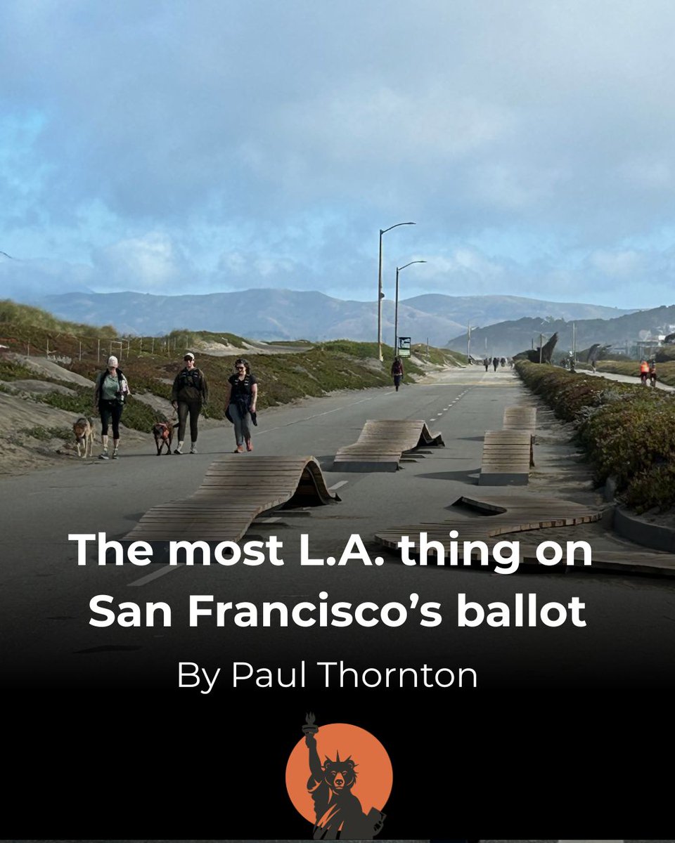 GoldenStateOrg's tweet photo. In San Francisco, Proposition G would give Sunset Dunes Park back to cars during the week. Voters would strike a blow for smart traffic policy by rejecting it.

MORE: https://t.co/MxmDnwKXYR https://t.co/RX3Y27bDDf