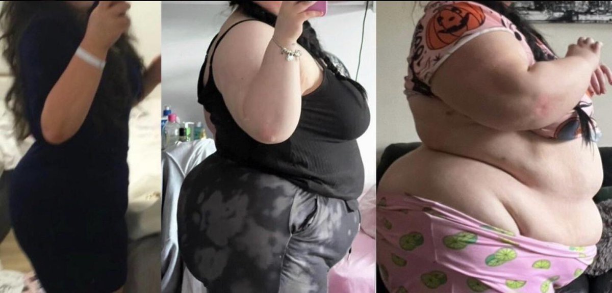 ObeseSupremacy's tweet photo. No matter what your starting weight is or what your current weight is, you can always gain MORE weight. That's right, you heard me correctly. There will ALWAYS be an opportunity for you to gain a little bit more weight. Keep food near you, don't move much and just EAT, EAT, EAT! https://t.co/cZHqkRAvep