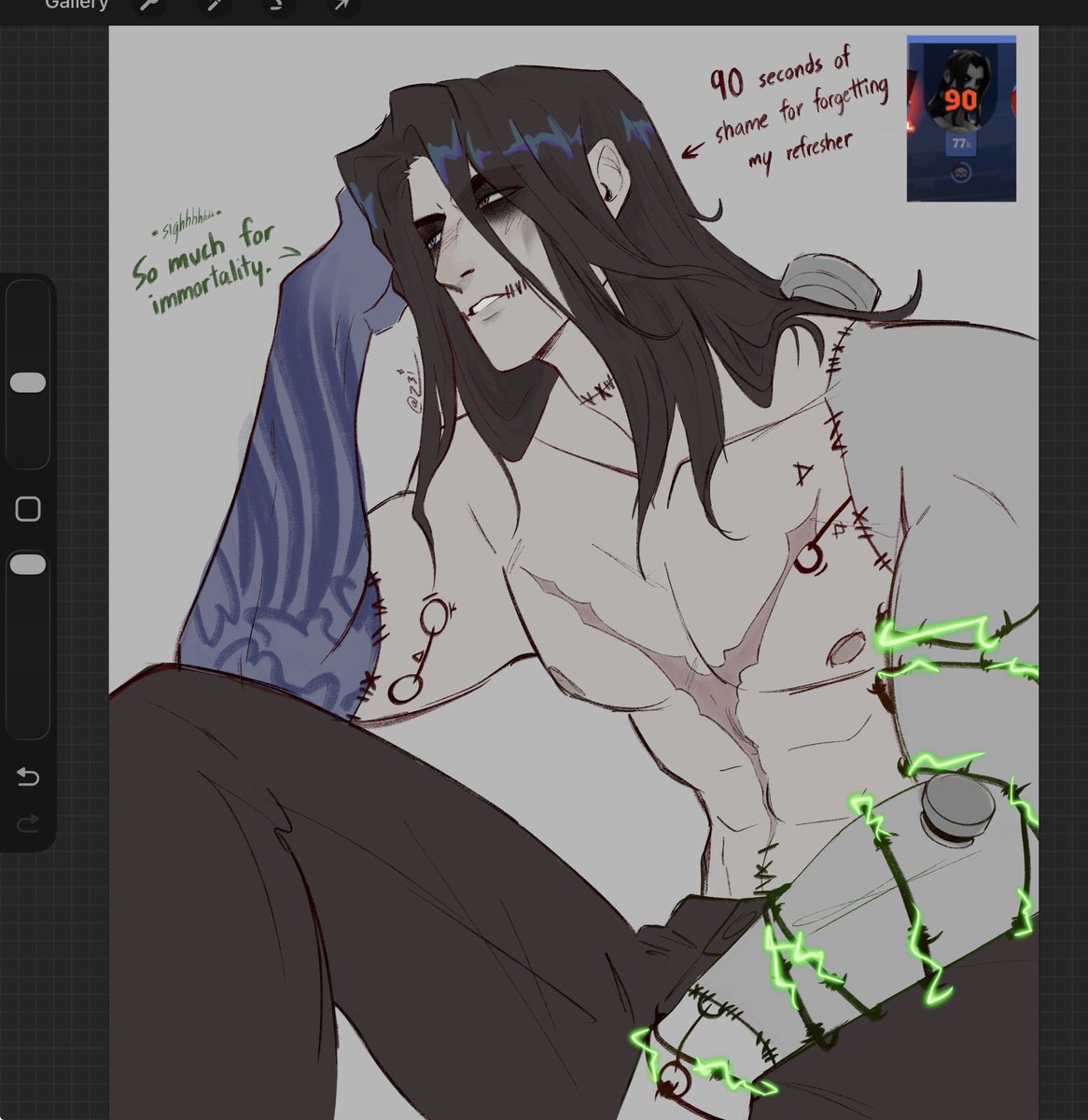 z3idann's tweet photo. victor is so fun I love throwing myself at the enemy #deadlock https://t.co/J1ujIamxHx