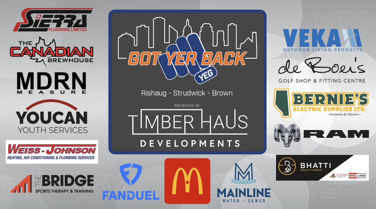 GotYerBackPod's tweet photo. 🚨🎙️LIVE Podcast Tonight (October 19) at 8:30pm MTN🎙️🚨

Join @TSNRyanRishaug as he and @Jason_Strudwick welcome @DKingBH for a deep dive on #LetsGoOilers hot start. Rob Brown also joins as we preview tomorrow's matchup with #mnwild.

Watch LIVE on X, Facebook, Twitch or join the chat on YouTube: https://t.co/oWu0RKS1ha

Livestream presented by @timberhaus.ca