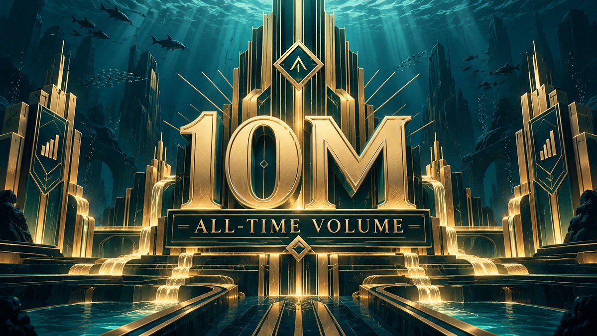 adeepabyss's tweet photo. Abyss pools have now facilitated over 10 million in volume. 

We only go deeper from here. https://t.co/PhYckQR6XP